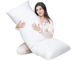 Zacht groot lichaam kussen - ademend en comfortabel bedkussen - 50 x 137 cm