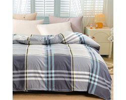 Zacht Microvezel Dekbedovertrek - Ademend en Kreukvrij voor Eenpersoons & Tweepersoons Bed