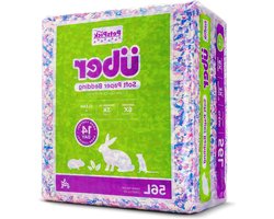 Zacht papier huisdier beddengoed - Geschikt voor kleine dieren - Confetti 56L