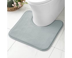 Zachte Antislip Badmat - Snel absorberend - 1 stuk - Traagschuim - Fluwelen materiaal