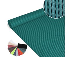 Zachte Antislip Schuim Badmat Turquoise 140 x 130 cm - Sneldrogend en Geschikt voor Vloerverwarming