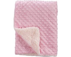 Zachte Babydeken van Sherpafleece voor Peuters en Pasgeborenen - 75 x 100 cm - Geschikt voor Wieg, Kinderwagen - Meisjes Cadeau - All Seasons Gebruik