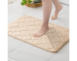 Zachte badkamermat - Antislip en absorberend - 1 stuk - Fluweel