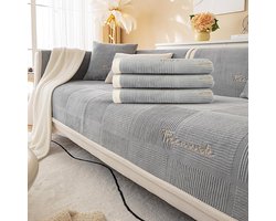 Zachte en Anti-Slip Fleece Sofa Covers voor 1, 2 of 3 Zits Banken - Bescherming en Comfort