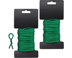 Zachte herbruikbare twistbanden voor klimplanten - 10 meter - Duurzame plantensteun - Tuinaccessoires