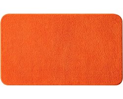 Zachte Microvezel Badmat voor Badkamer, Woonkamer en Slaapkamer, 50 x 80 cm, Oranje