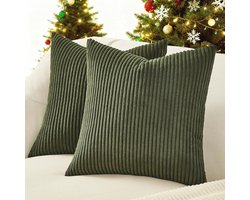 Zachte Pluisdecoratie Kussens voor Woonkamer, Tuin en Kinderkamer - 2 Sets