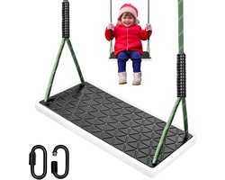 Zachte Rubber Hangmat voor Volwassenen - Stevige en Antislip Boomschommel Set met Extra Comfort