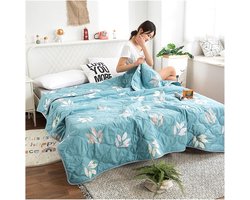 Zachte Zomer Dekbed Katoen Effen Luchtige Lente/Zomer Dekens voor Bank of Bed