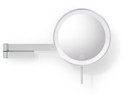 Zack Linea Cosmeticaspiegel - geborsteld RVS