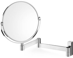Zack Linea -  Make-up spiegel - Cosmetica spiegel - Uittrekbaar wandmodel - 3x vergrotend