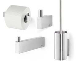 Zack Linea toilet accessoireset 4-in-1 RVS Mat