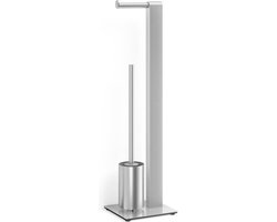 Zack  Toiletbutler vrijstaand Atore RVS (mat) 40417