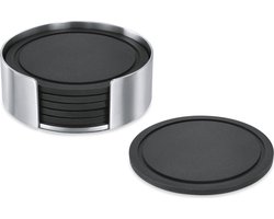 ZACK Vetro - Glasonderzetter met Houder - 6 Stuks