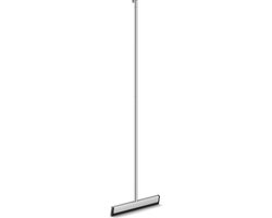 ZACK Yemo Vloerwisser - 35x125 cm - Glans RVS - Badkamer Vloertrekker met Steel