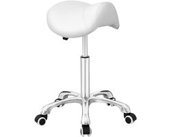 Zadelkruk op Wielen - Kapperskruk Ergonomisch - Tabouret
