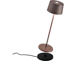 Zafferano Olivia Mini - Bruin/ Roest - H35.5cm