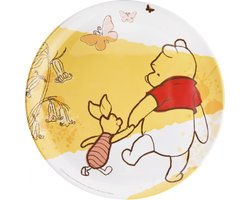 Zak!designs Dinerbord Disney Classic Pooh Junior 25,5 Cm Geel
