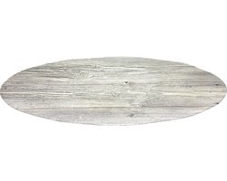 Zak!Designs Fjord Bord Ovaal - 50,5 x 16 cm - Beige