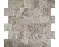 Zandbeige - Zelfklevend Mozaïek Wandtegel