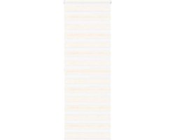 Zebra Rolgordijn - Paneelgordijn Raambekleding - Zicht en Zonwering - Flexibele Lichtregeling - 105 cm - Beige Marmer
