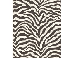 Zebraprint - Behang - Dieren - Vliesbehang - Wandbekleding - Natural FX - 0,53 x 10,05 M.