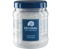 Zechsal Magnesium - Badmiddel - Voetbadzout - 750 GR - Pure magnesium badkristallen - Effectieve magnesium opname via de voeten - Zuivert de huid, ook bij schimmelproblemen