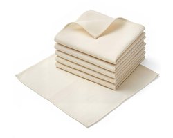 Zeefdoek 6 stuks 50x50 cm - Katoen - Fijnmazig