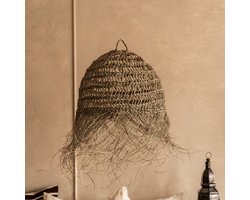 Zeegras hanglamp Nora | Noa May | Handgemaakt in Marrakech