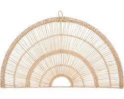 Zeegras Wanddecoratie Waaier 60x36 cm