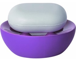 Zeepbakje Dolomiet Grape - Rubberen Bowl 10.15326 met Antislip