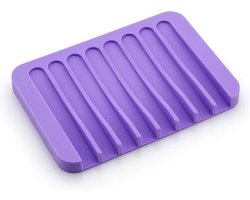 Zeepbakje | Handzeep | Badkamer Accessoires | Zeephouder | Wasbak | Paars