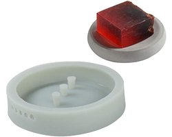 Zeepbakje Mal - Beton Mal - Handgemaakt Decoratie - Flexibel Siliconen - 10x10x2cm