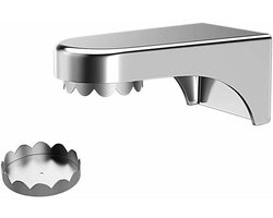Zeepbakje - Zeephouders - Magnetisch Houdertje voor Droog & Netjes Opbergen - 1 Stuk - Zilver