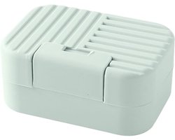 Zeepbakje - Zeephouders - Zeepdoos - Draagbare Bar Zeepetui - Zeepdoosje Reis - Badkamer Accessoires - PP - 11*7.5*5cm - groen