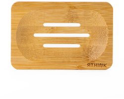 zeepbarhouder bamboe dubbel - Zeep bar - zeepbakje