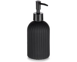 Zeepdispenser Glas Zwart 400 ml - Zeeppompje