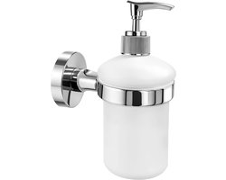 Zeepdispenser van roestvrij staal | badkamer badkamer glazen houder zeep houder zeephouder zeephouder zeepbakje dispenser toilet