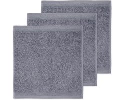 Zeepdoek Katoen - Gastendoekje Klein - Badkamer Comfort - Extra Zachte Pool - 30 x 30 cm - Steen