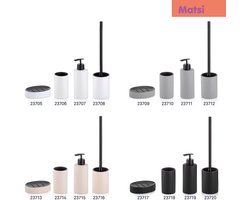 Zeephouder, 12.5 x 8.5 cm, Keramiek, Wit - Kela | Matsi