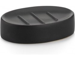 Zeephouder, 12.5 x 8.5 cm, Keramiek, Zwart - Kela | Matsi