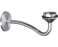 Zeephouder Sponshouder - Zeepbakje Magnetisch - Zeep Droog Houden - Magneet Houdt Zeep Vast - 10 x 3.5 cm - Zilver