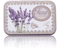 Zeephouder - Zeepblikje - Lavendeltakjes - Label Provence Nature