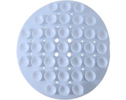 Zeephouder Zuiging - Zeepbakje - Badkamer Organisatie - Sterke Zuigkracht - Wit