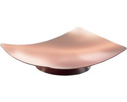 Zeepschaal voor Badkamer Roestvrij Staal en Koperen Afwerking