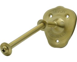 Zeepstang Messing - Hangende Zeephouder voor Zeepbol aan de Muur - Zeepbolhouder - Laiton Rotating Soap Holder