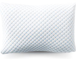 Zelesta DreamPillow Hoofdkussen - Memory Foam - Afstelbaar Design - Traagschuim - Vermindert Nekklachten - Geschikt voor rug-, zij- en buikslapers - 70x50 cm
