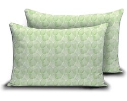 Zelesta Everyday Design Kussenslopen Fresh Leaf - Kussenslopen 60 x 70 set van 2