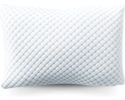 Zelesta FlexPillow Gelfiber - Hoofdkussen - Afstelbaar Design - Traagschuim - Vermindert Nekklachten - Geschikt voor rug-, zij- en buikslapers - 60x70 cm