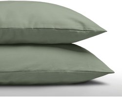 Zelesta Royalbed Kussenslopen Pastel Green - Kussenslopen 60 x 70 set van 2